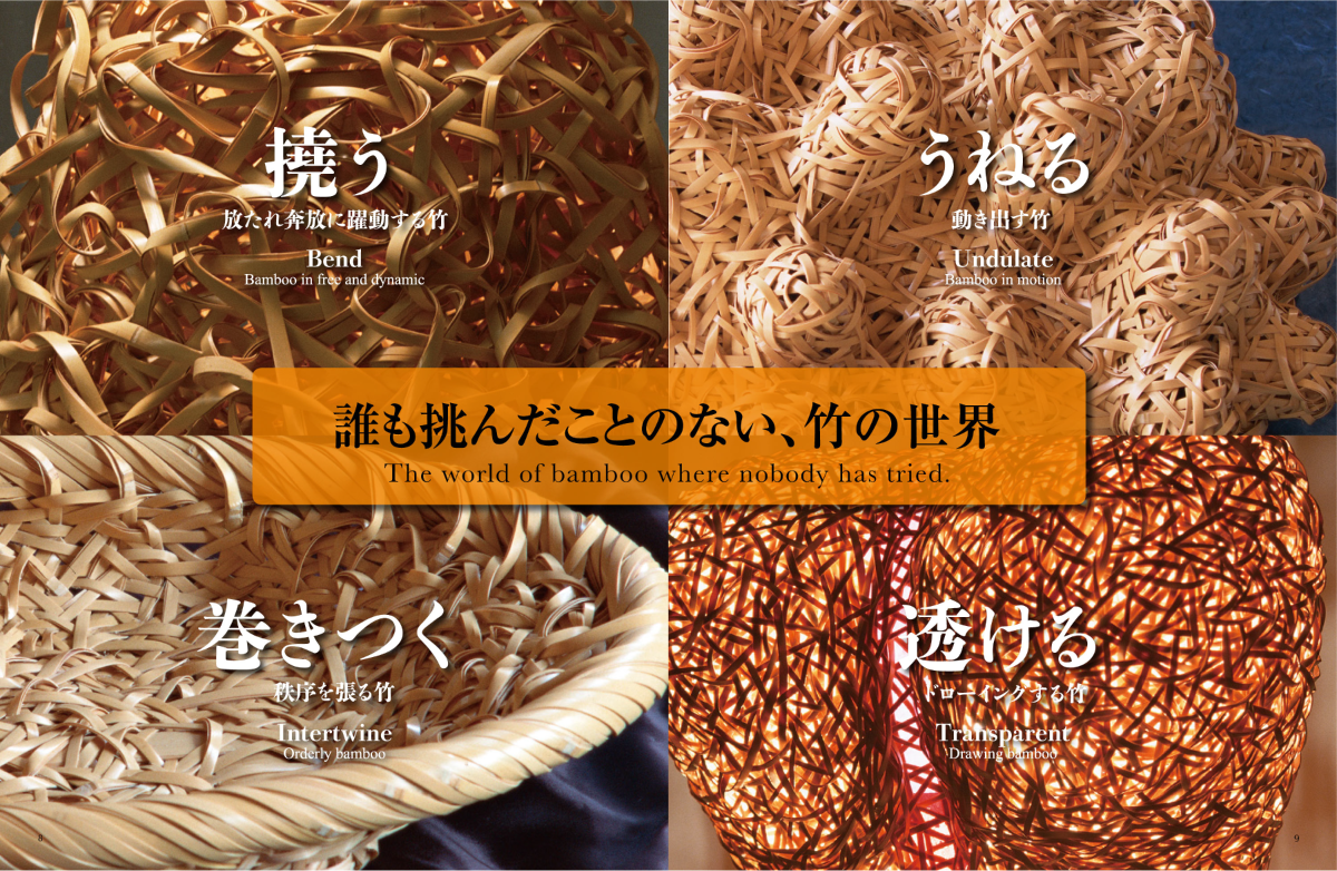 誰も挑んだことのない、竹の世界